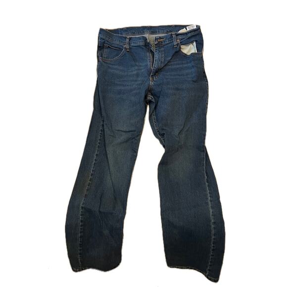 Wrangler Blue Straight Fit Jeans Mens Size 34x34 - Picture 1 of 4